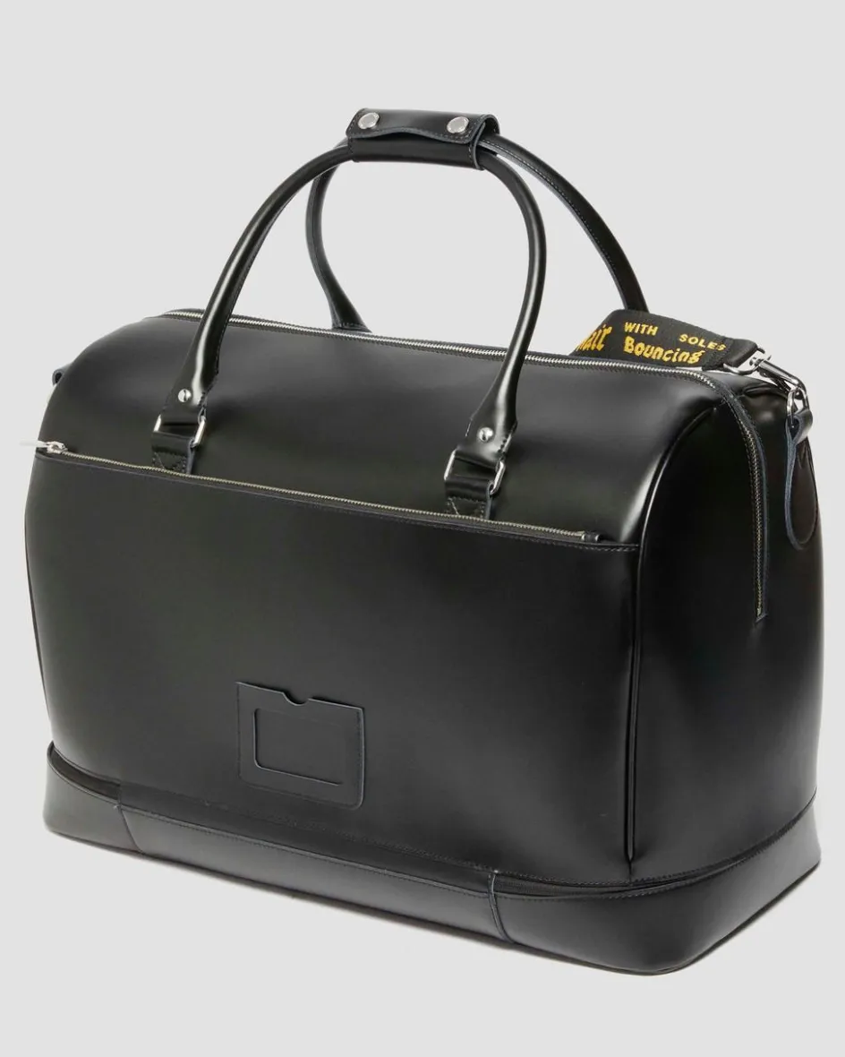 Dr. Martens Accessories|Accessories*Smooth Leather Weekender Bag in Black Black — Kiev & Smooth