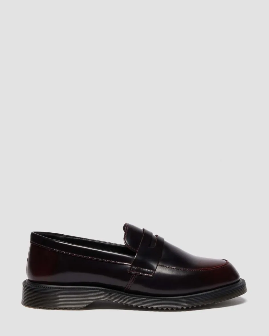Dr. Martens Shoes|New And Featured*Temara Arcadia Leather Loafers in Cherry Red Arcadia Cherry Red Arcadia — Arcadia