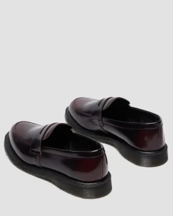 Dr. Martens Shoes|New And Featured*Temara Arcadia Leather Loafers in Cherry Red Arcadia Cherry Red Arcadia — Arcadia