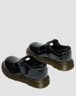 Dr. Martens New And Featured|Toddler & 2-4 Years*Toddler Polly II Heart Patent Leather Shoes Patent Lamper