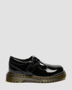 Dr. Martens New And Featured|Toddler & 2-4 Years*Toddler Polly II Heart Patent Leather Shoes Patent Lamper