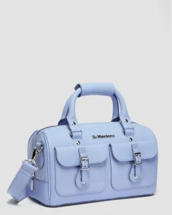 Dr. Martens New And Featured|Accessories*Top Handle Kiev & Patent Leather Bag in Cornflower Blue CORNFLOWER BLUE — Kiev+Patent Lamper