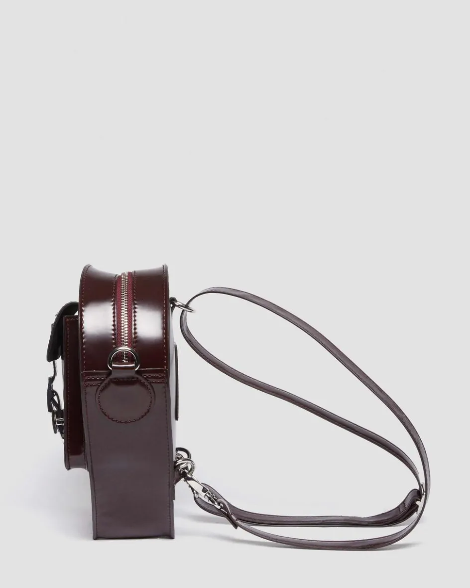 Dr. Martens Accessories|Accessories*Vegan Heart Shaped Backpack in Cherry Red Arcadia Cherry Red Arcadia — Oxford Rub Off