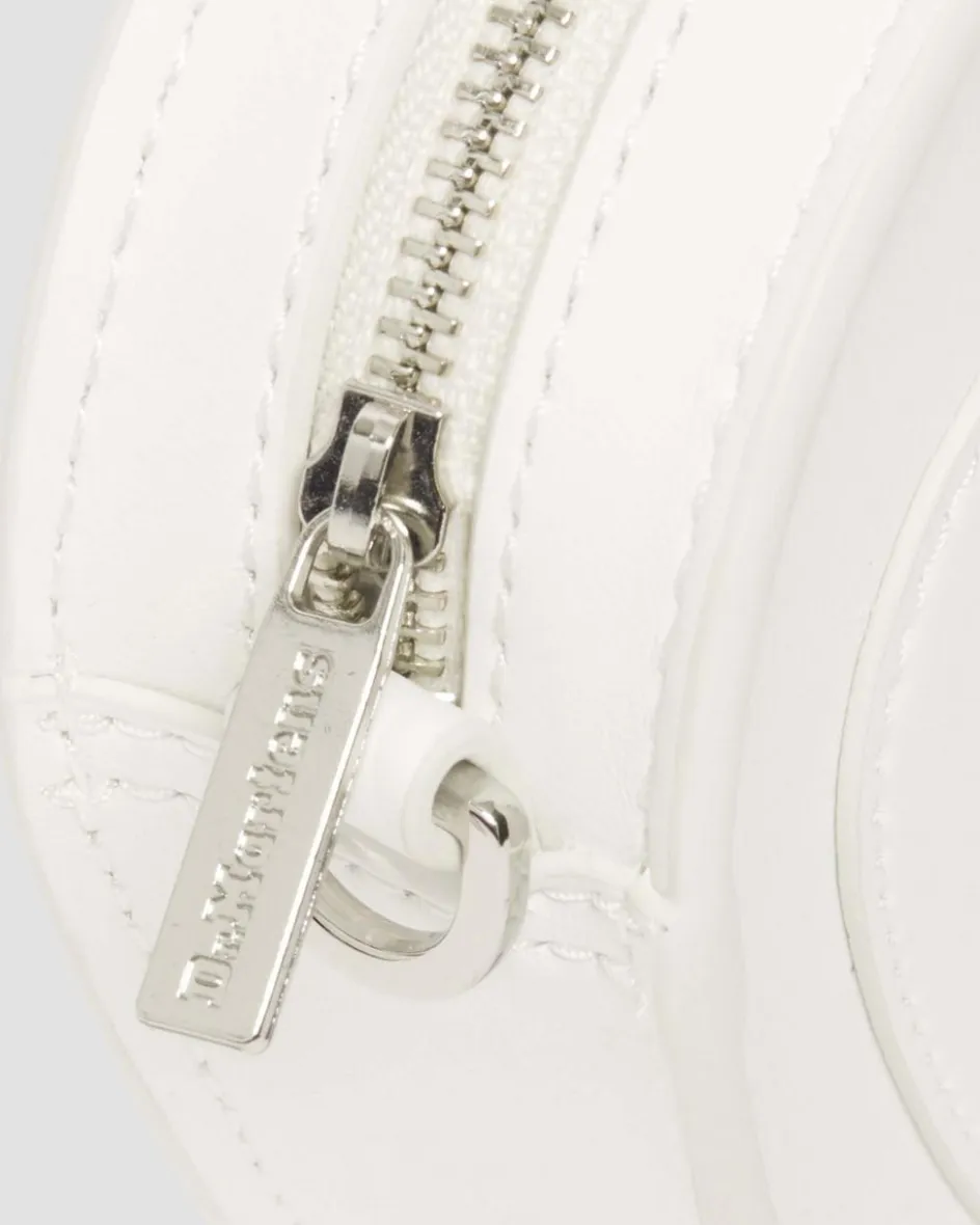 Dr. Martens Last Chance Styles|Last Chance Styles*Vegan Mini Heart Shaped Bag in White White — Kemble Pu