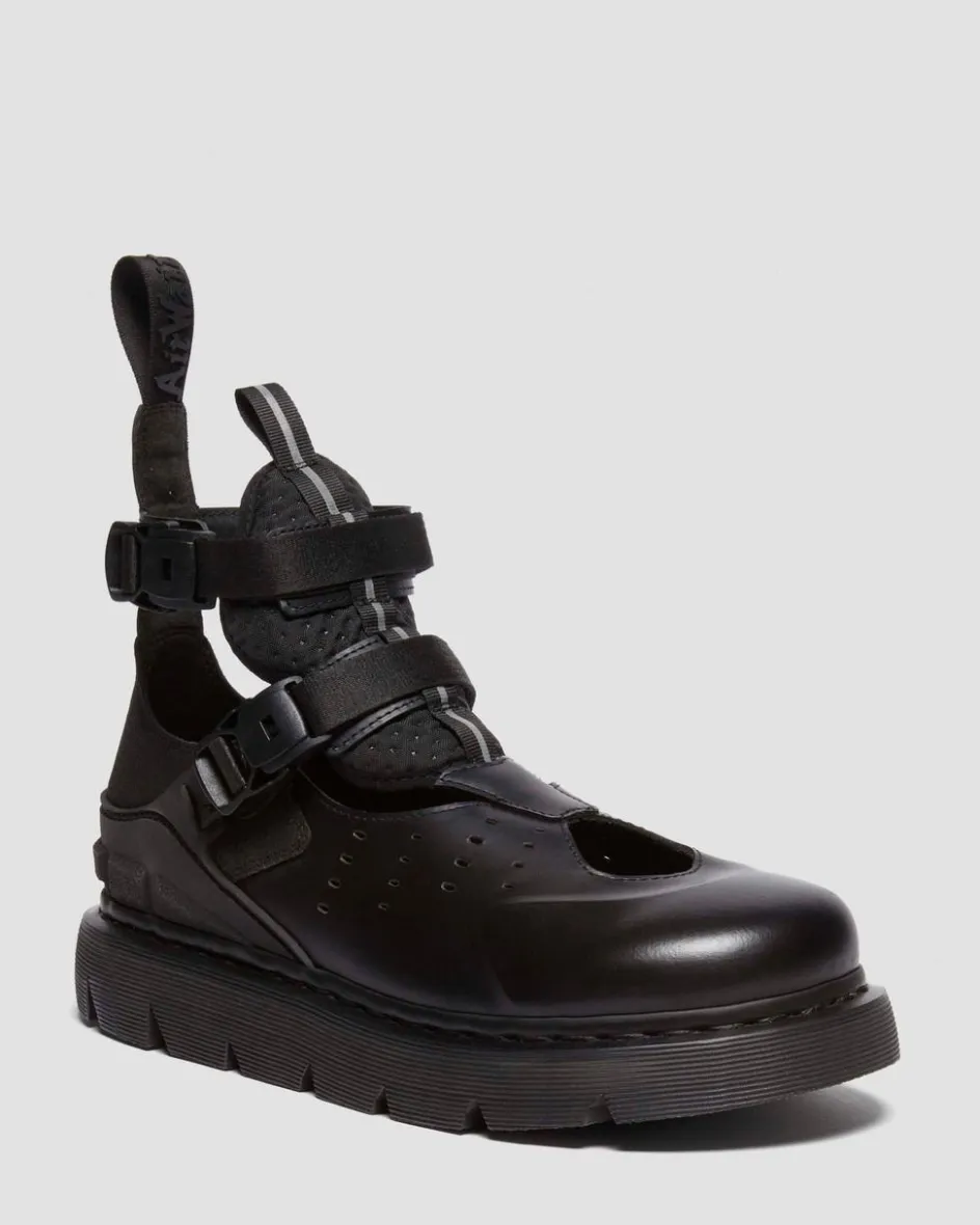 Dr. Martens Last Chance Styles|Last Chance Styles*VENT XX01 in Black Black — Smooth Leather