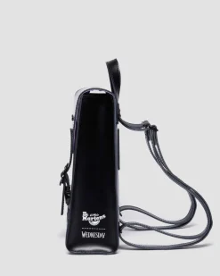 Dr. Martens Collaborations|Collaborations*WEDNESDAY LEATHER MINI BACKPACK in Black Black — Smooth+Kiev