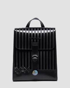 Dr. Martens Collaborations|Collaborations*WEDNESDAY LEATHER MINI BACKPACK in Black Black — Smooth+Kiev