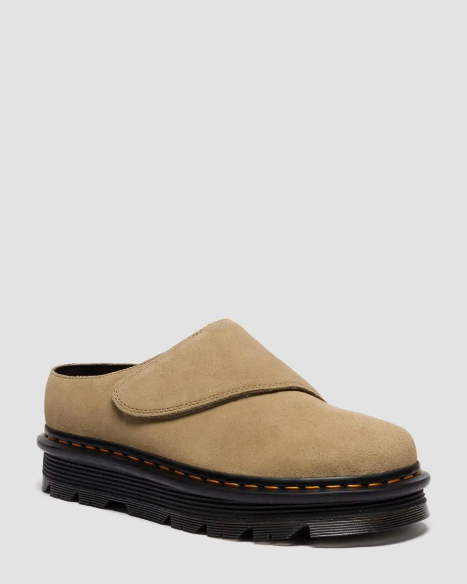 Dr. Martens Mules|Shoes*Zebzag Anywair Suede Mules in Savannah Tan Savannah Tan — Bronx Suede