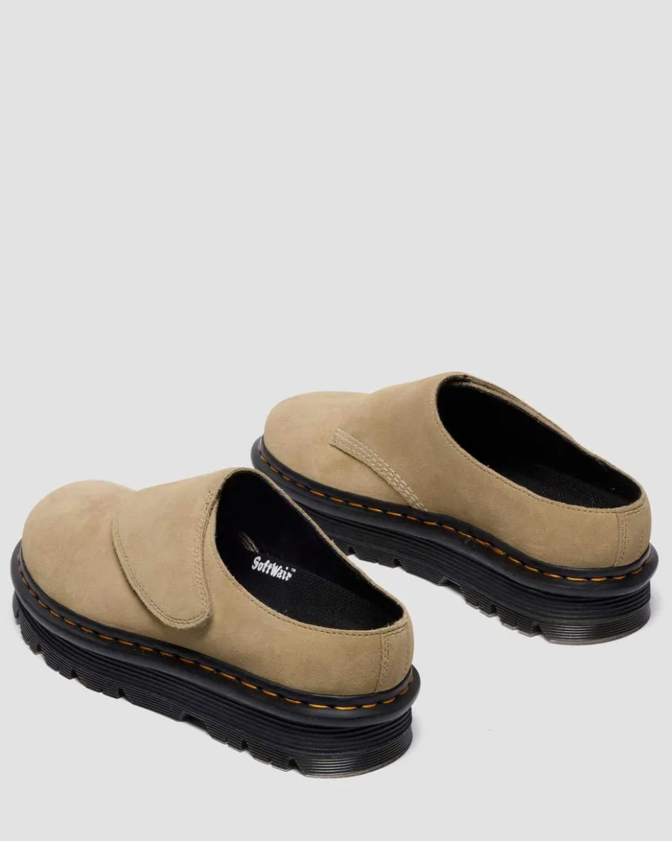 Dr. Martens Mules|Shoes*Zebzag Anywair Suede Mules in Savannah Tan Savannah Tan — Bronx Suede