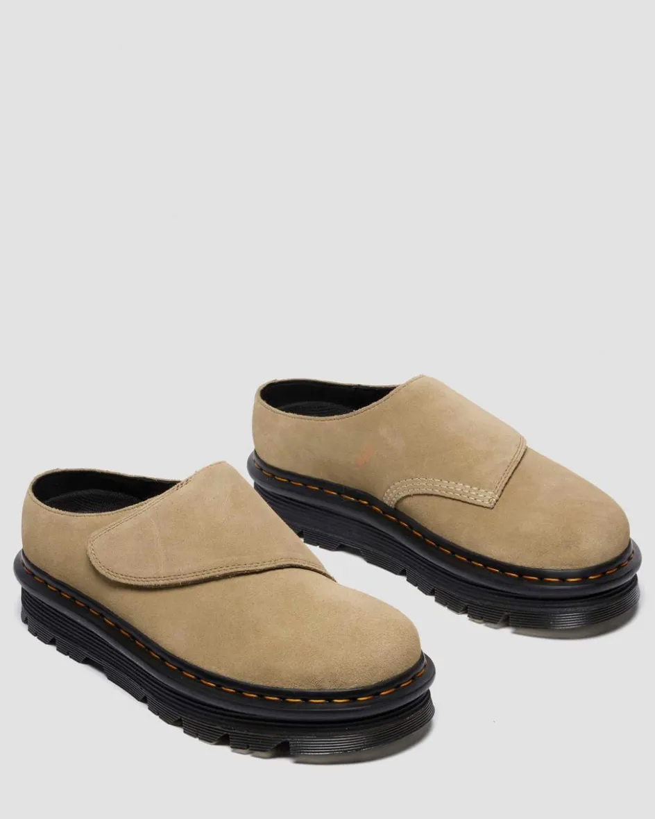 Dr. Martens Mules|Shoes*Zebzag Anywair Suede Mules in Savannah Tan Savannah Tan — Bronx Suede