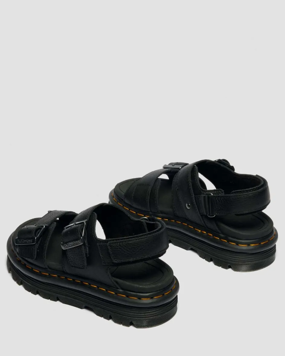 Dr. Martens New And Featured|Sandals*Zebzag Pisa Platform Sandals in Black Black — Pisa