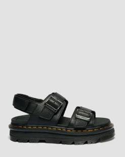 Dr. Martens New And Featured|Sandals*Zebzag Pisa Platform Sandals in Black Black — Pisa