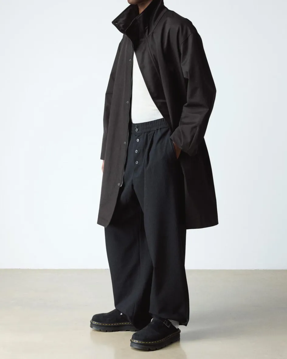 Dr. Martens Mules|Shoes*Zebzag Suede Casual Slingback Platform Mules in Black Black — E.H.Suede